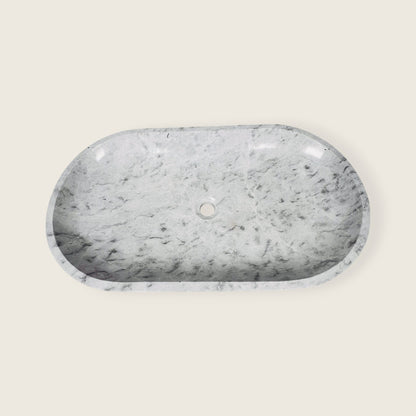 Oblong Sink - Carrara