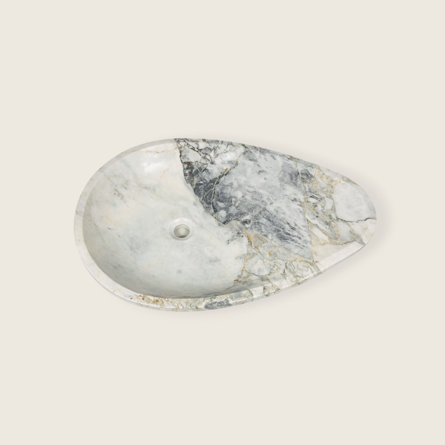 Teardrop Sink - Gray Commando