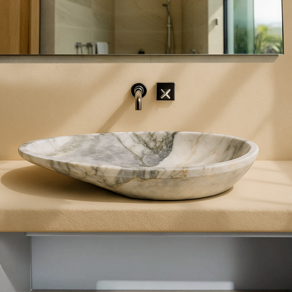 Teardrop Sink - Gray Commando