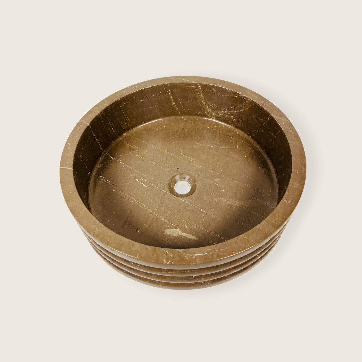 Banded Sink - Brown