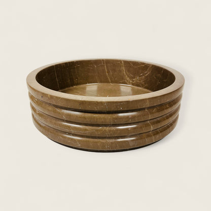Banded Sink - Brown