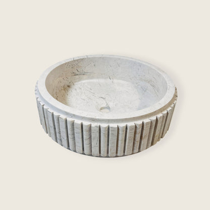 Stator Sink - Cheetah White