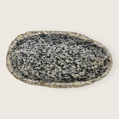 Black And White Splattered Bowl