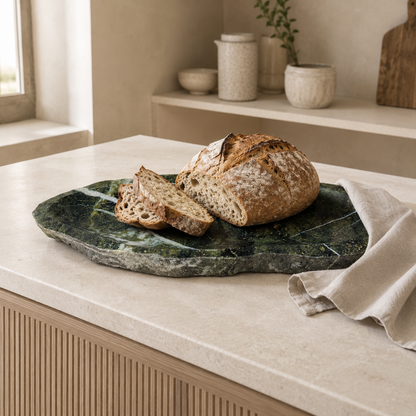 Verdant River Stone Platter