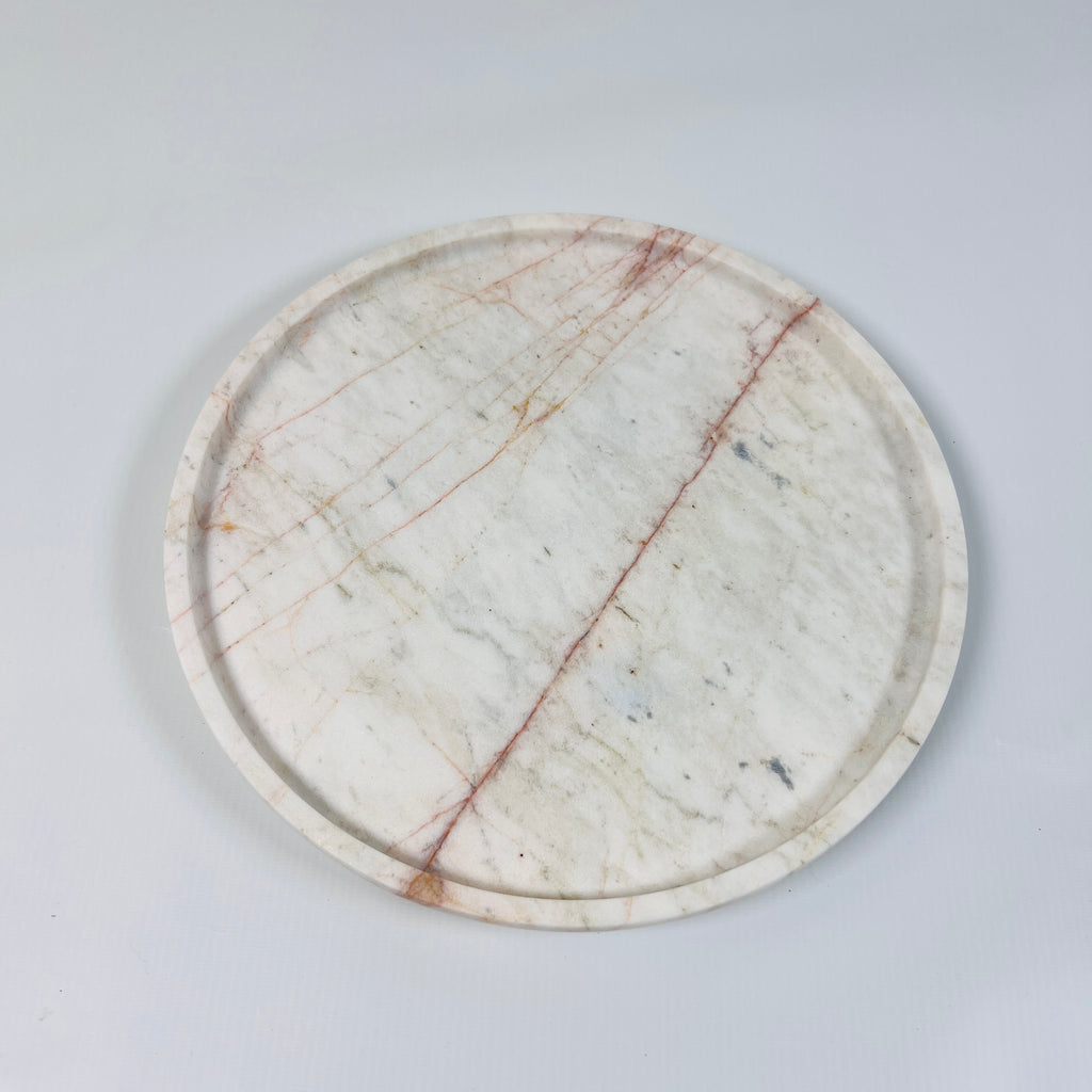 Red Veined Plate
