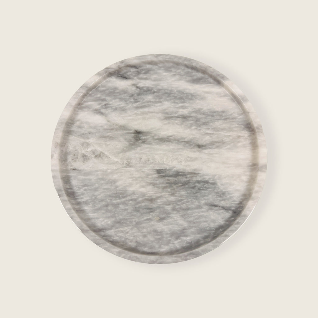 Grey Marble Plate