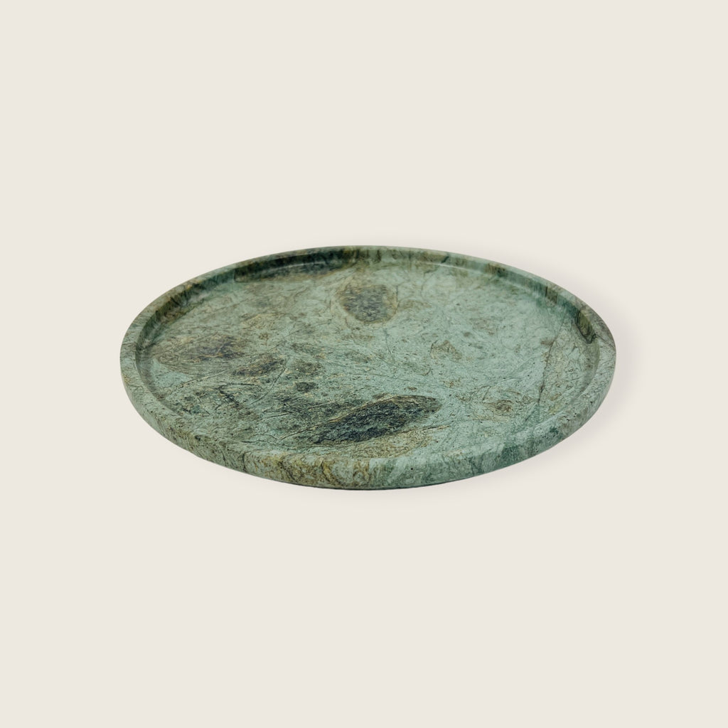 Jungle Green Splotched Plate