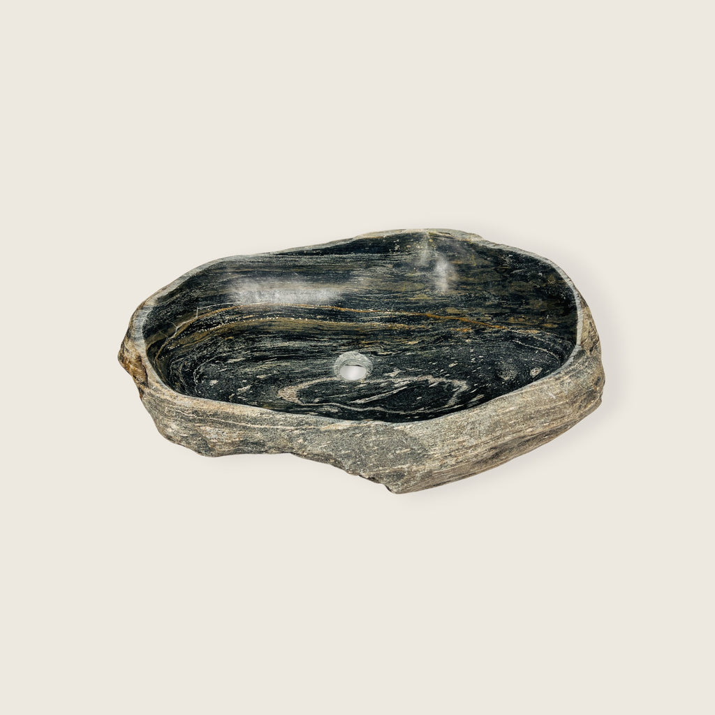 Textured Revolve River Stone Sink