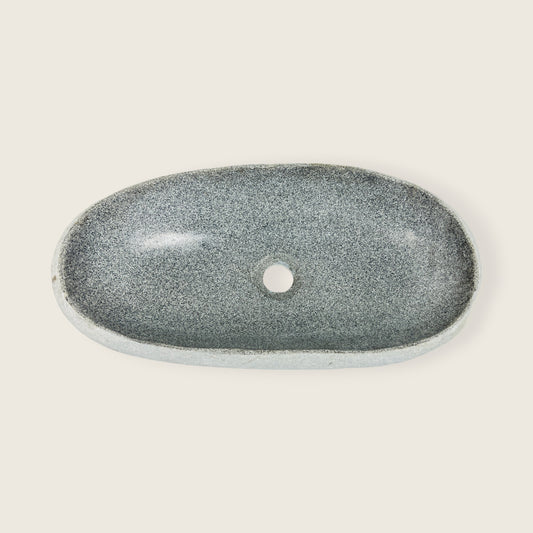 Grey Blotched Sink - River Stone