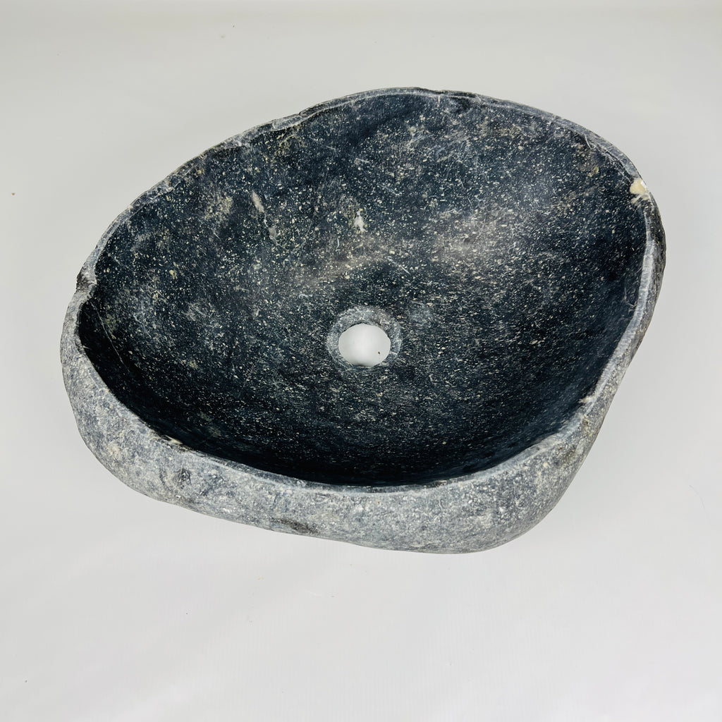 Charcoal Cove River Stone Sink