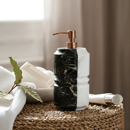 Grooved Duo Tone Soap Dispenser