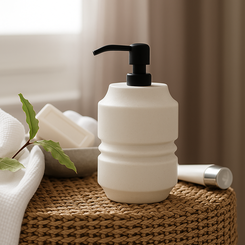 Grooved Soap Dispenser