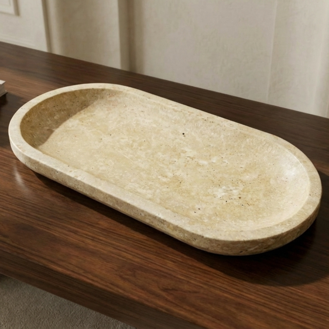 Pebble Oval Tray
