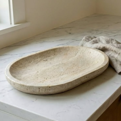 Oval Stone Tray