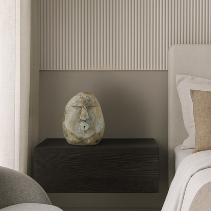 Visage Decor Object - Riverstone