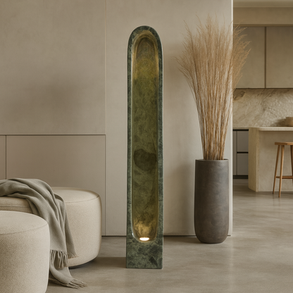 Channel Floor Lamp - Green