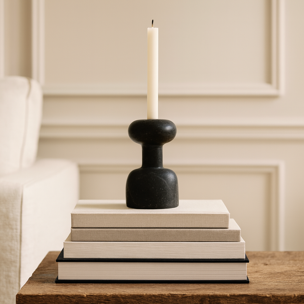 Tamper Candle Stand - Black