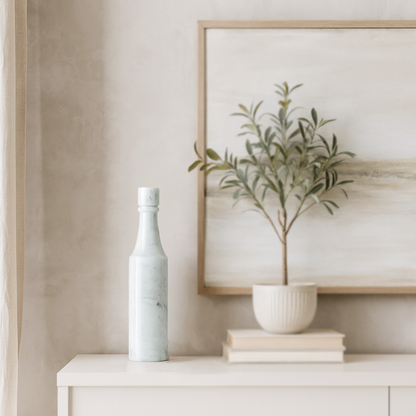 Slender Ornament Bottle - Gray