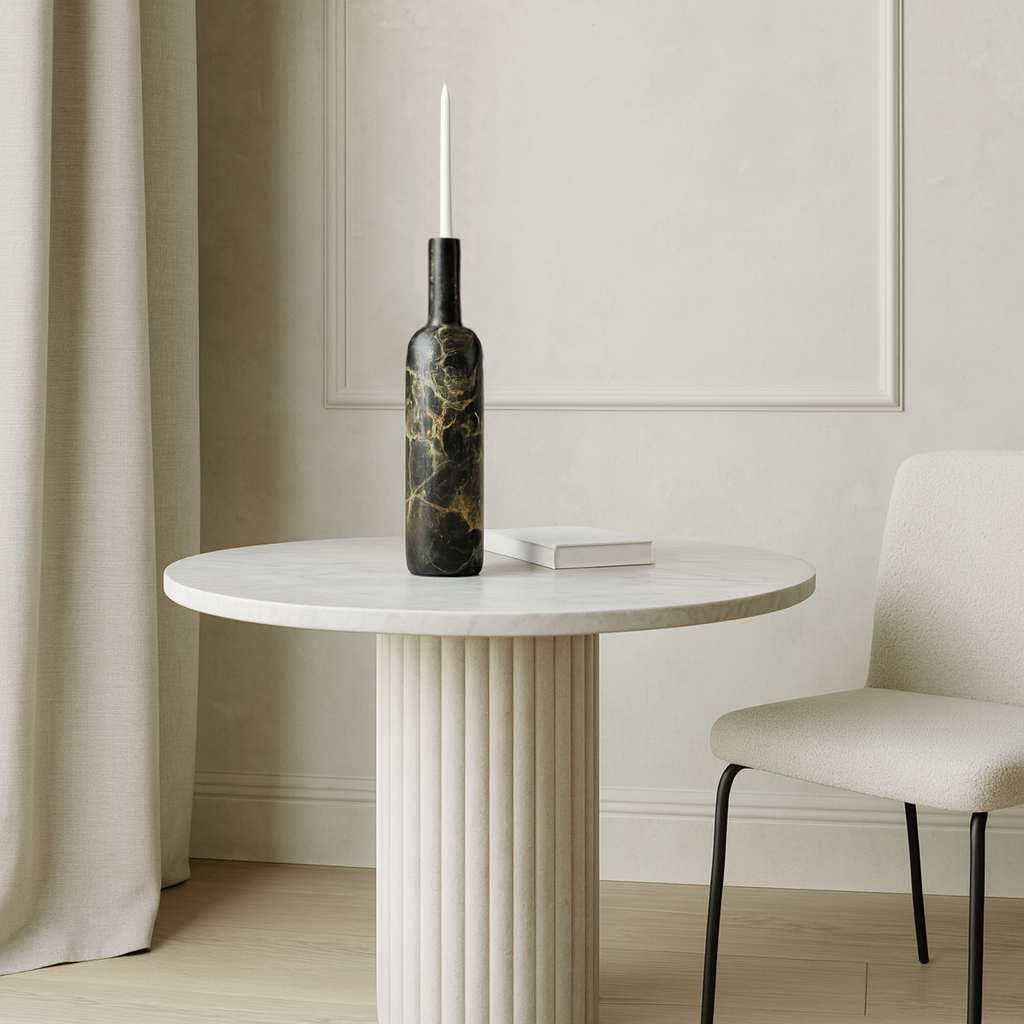 Slender Ornament Bottle - Black