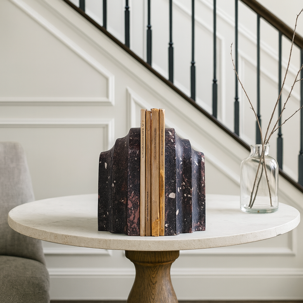 Shell Bookends Pair