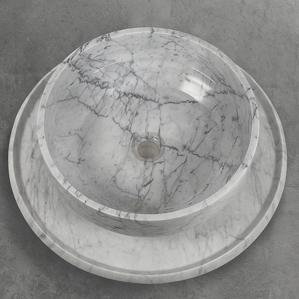 Cauldron Sink - Carrara