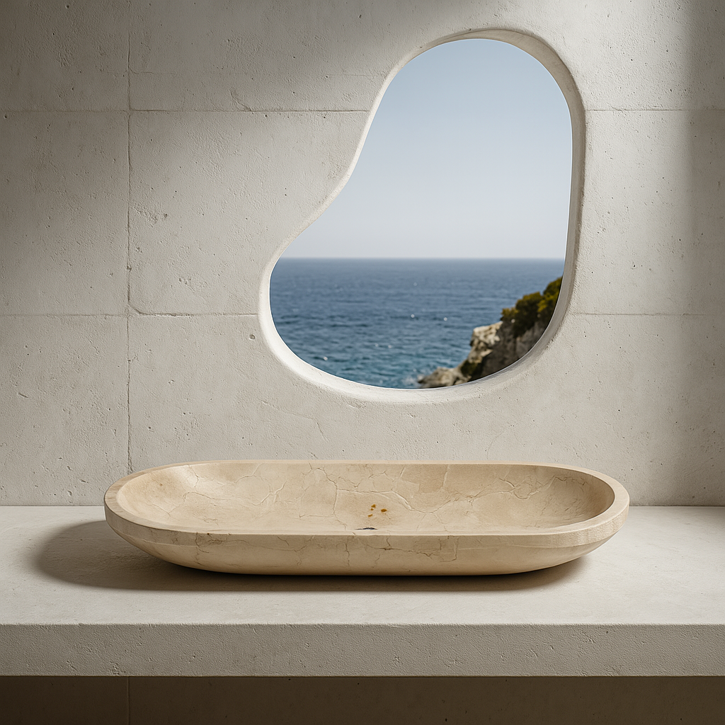 Capsule Sink - Beige
