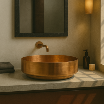 Matte Copper Sink