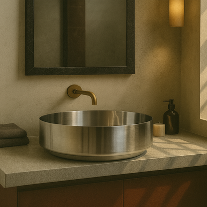 Matte Stainless Steel Sink