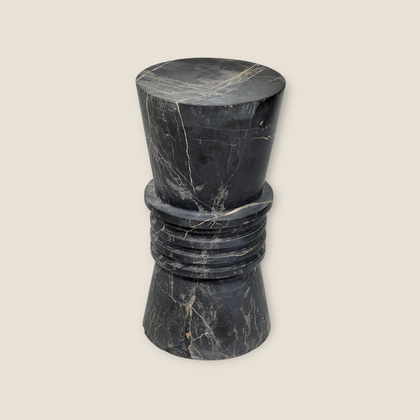 Chess Series Stool - Black