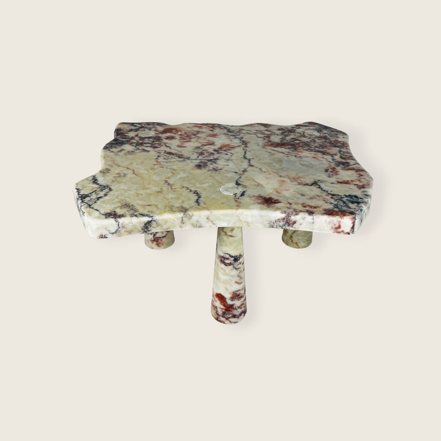 Coffee Table - Red & White