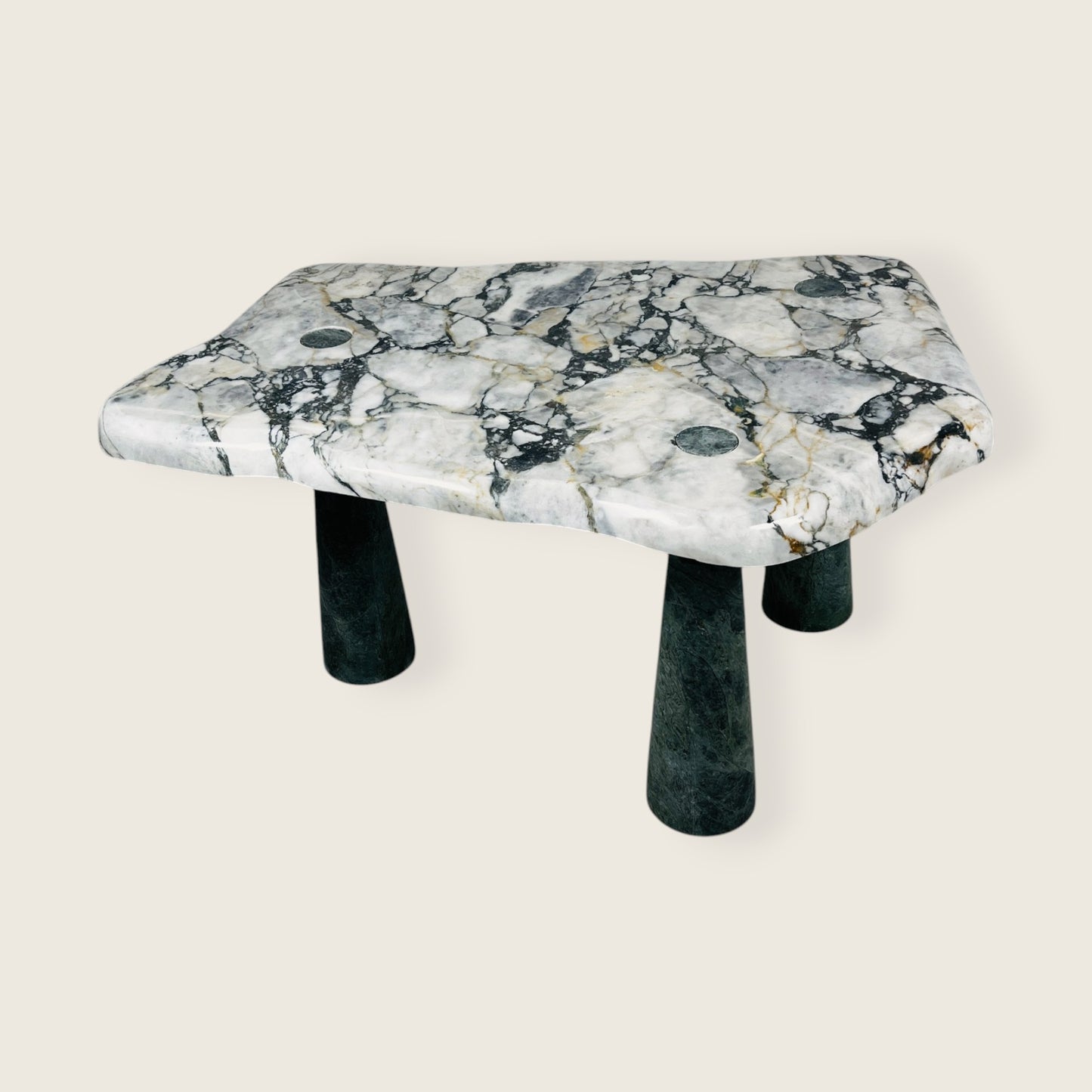 Coffee Table - Black & Green