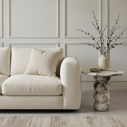Driftstone Round Table - Red & White