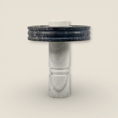 Halo Table Lamp - Black & Gray