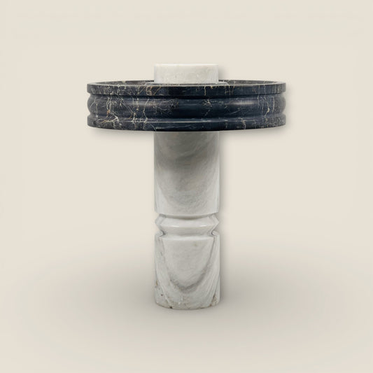 Halo Table Lamp - Black & Gray