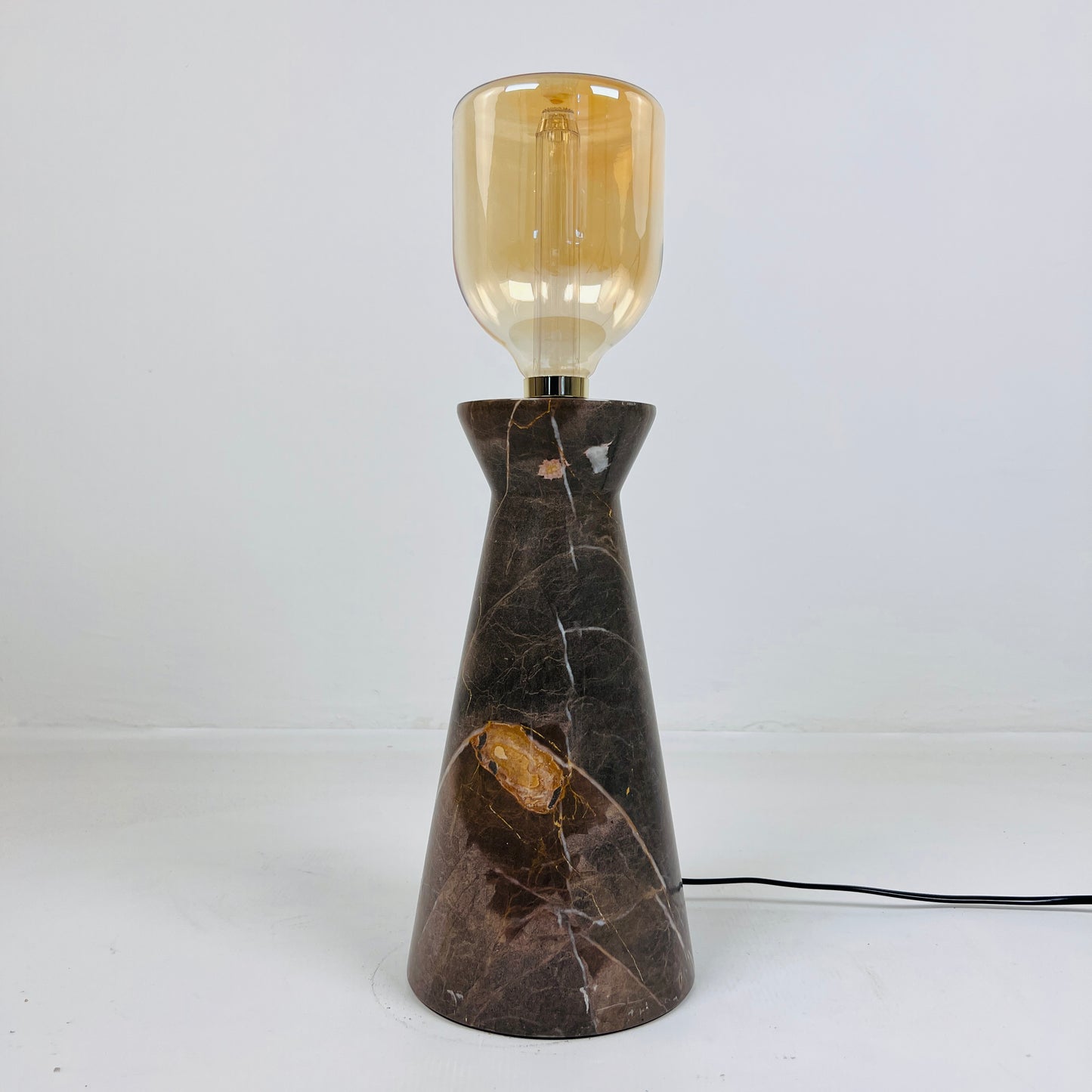 Funnel Table Lamp - Brown