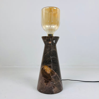 Funnel Table Lamp - Brown