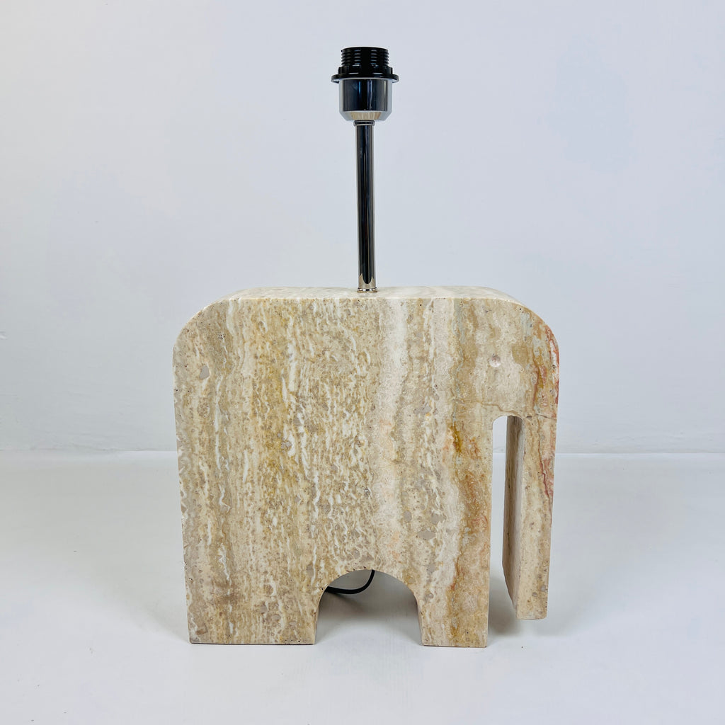 Elephant Stoned Table Lamp