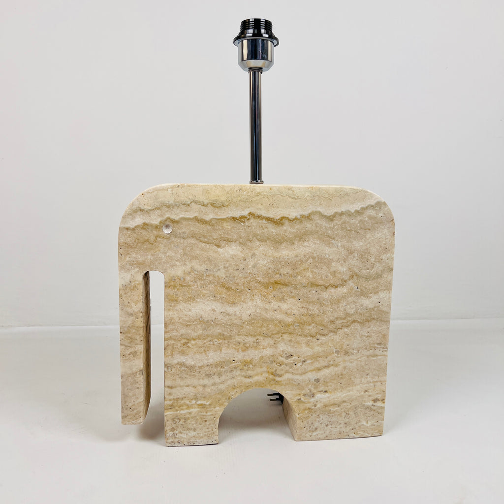 Elephant Stoned Table Lamp