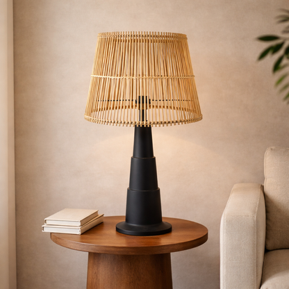 Baton Table Lamp - Black