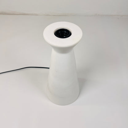 Funnel Table Lamp - White