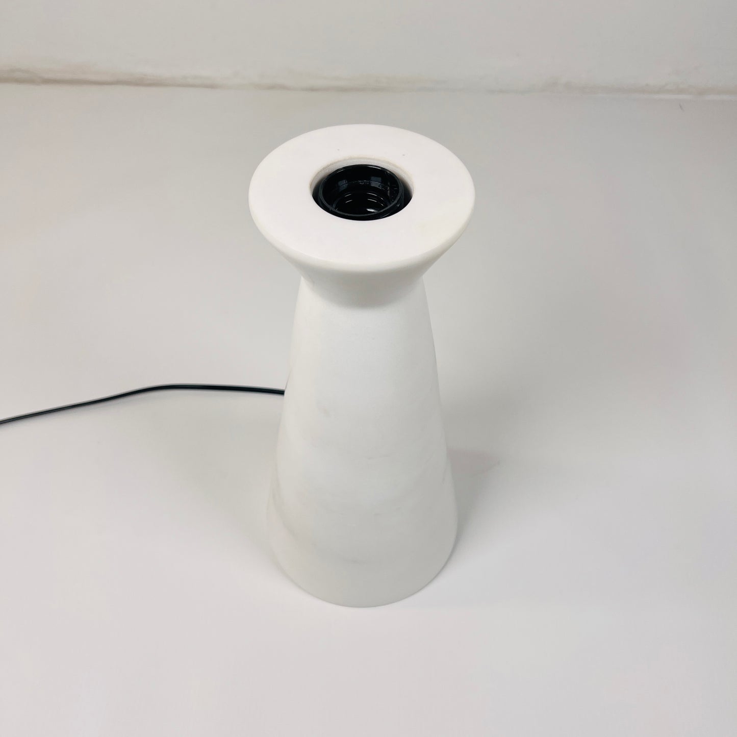Funnel Table Lamp - White