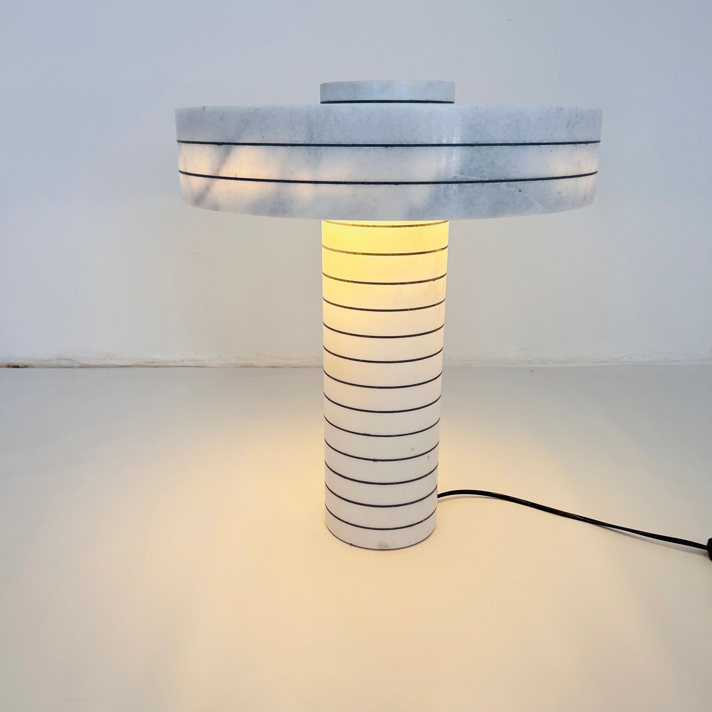 Pinstripe Table Lamp