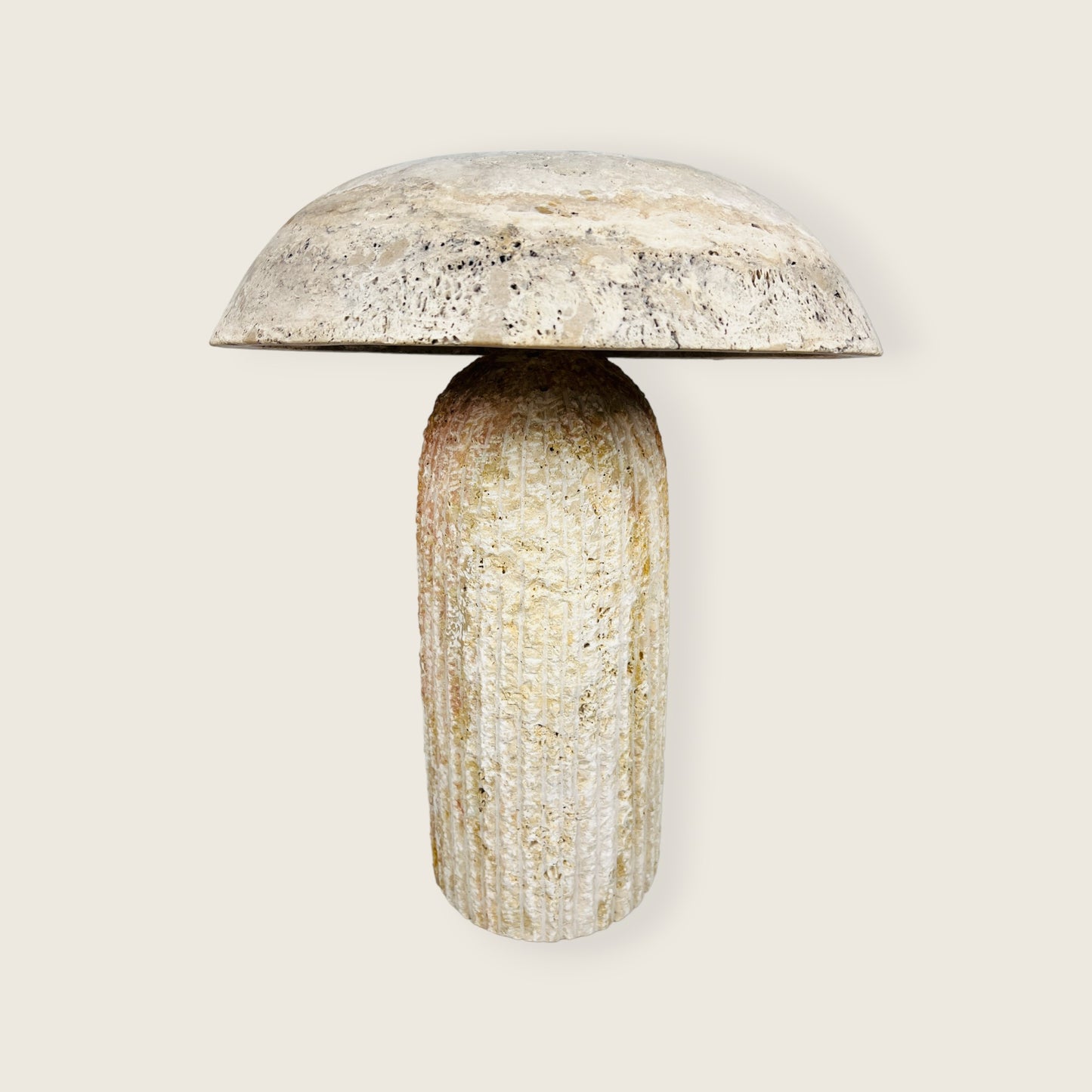 Umbrella Lamp - Travertine