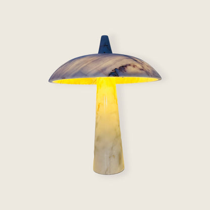 Domed Spire Lamp - Cheetah White