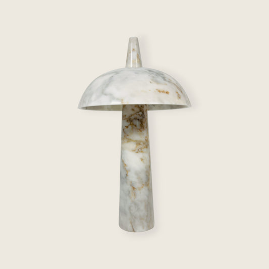 Domed Spire Lamp - Cheetah White