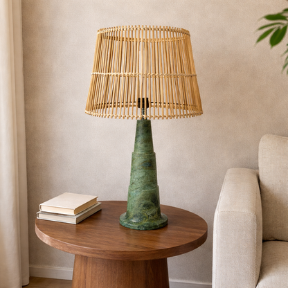 Baton Table Lamp - Green
