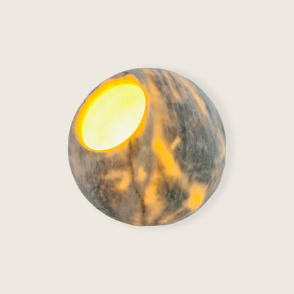 Orb Table Lamp - Gray