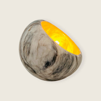 Bowl Lamp - Gray