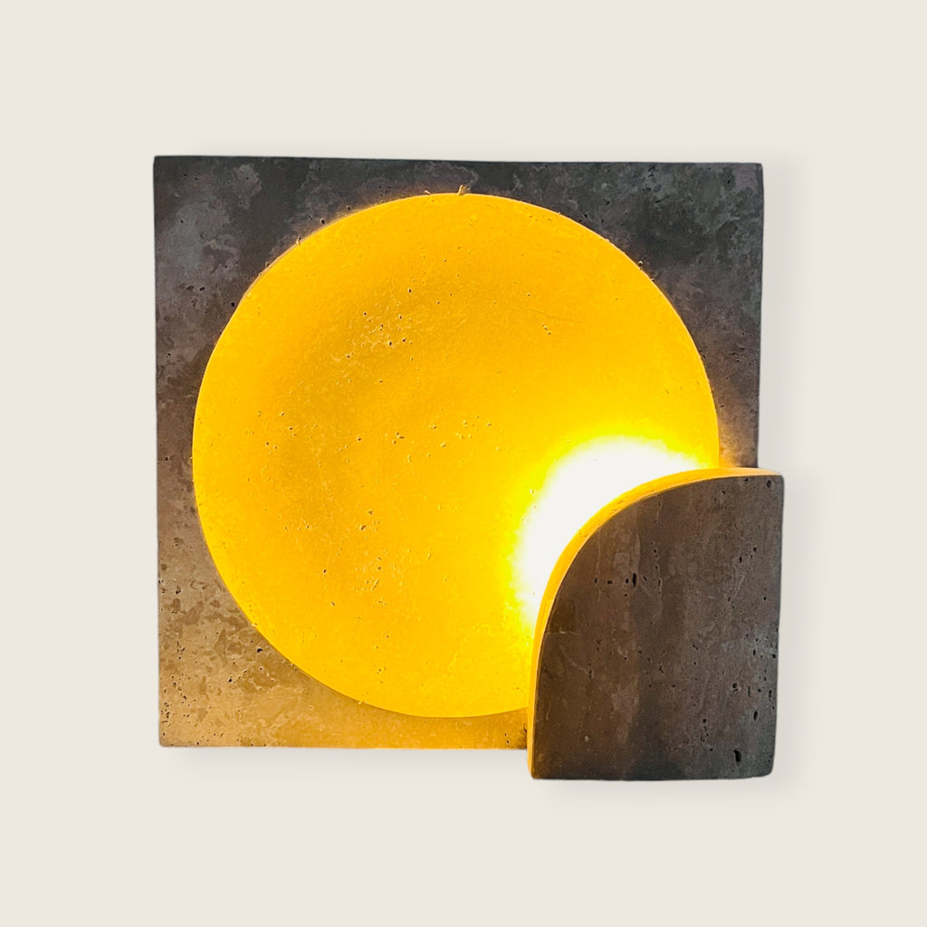 Aurelian Travertine Lamp