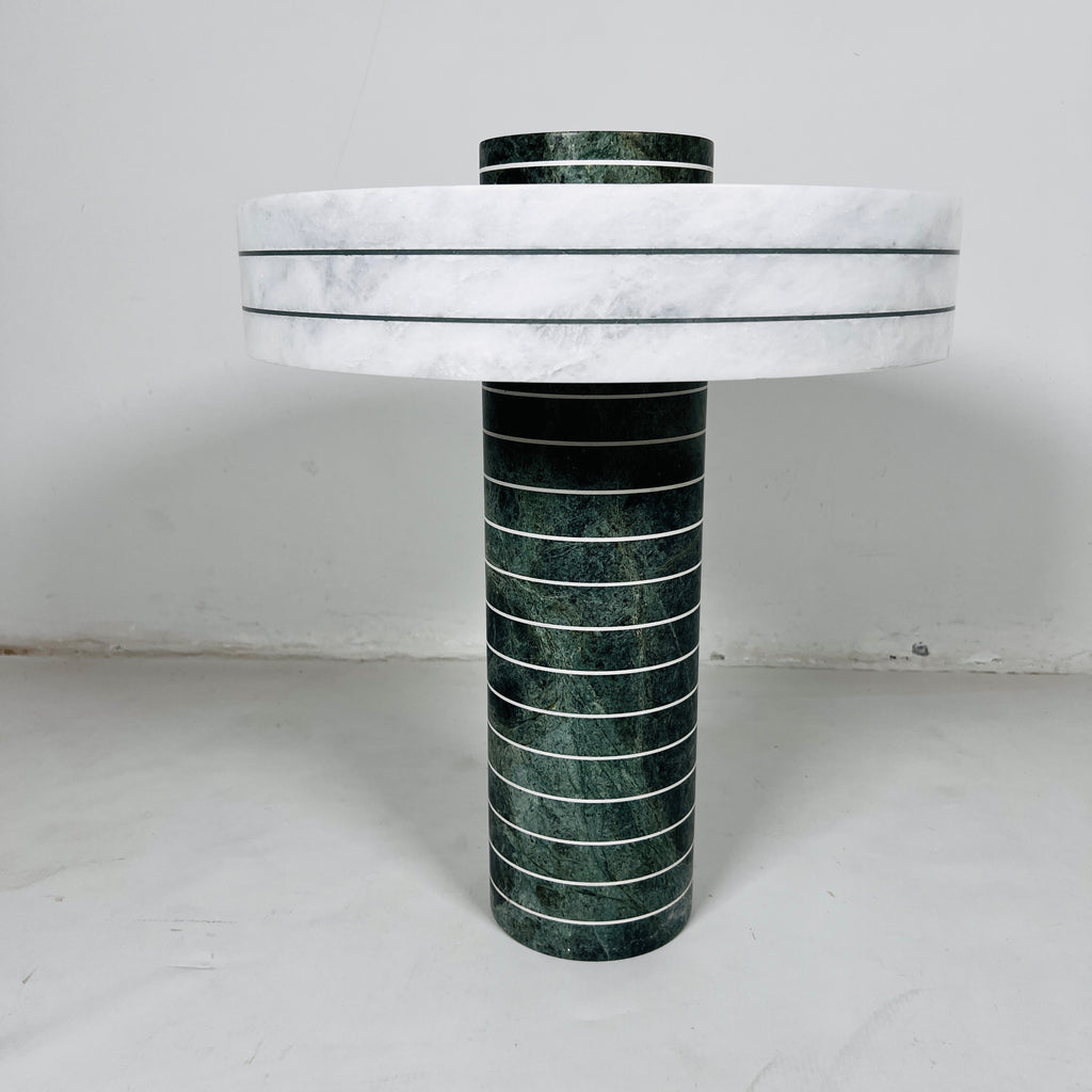 Jade Pinstripe Table Lamp